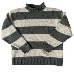 Vintage 90s G.H. Bass & Co Wool Roll Neck Sweater XL